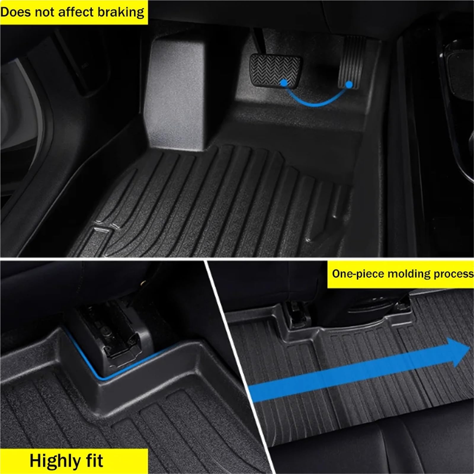 Compatible with Jaecoo 7 J7 Lucano L7 2023 2026 2024 2025 Car Floor Mats Waterproof Carpets Protect Interior — view 3