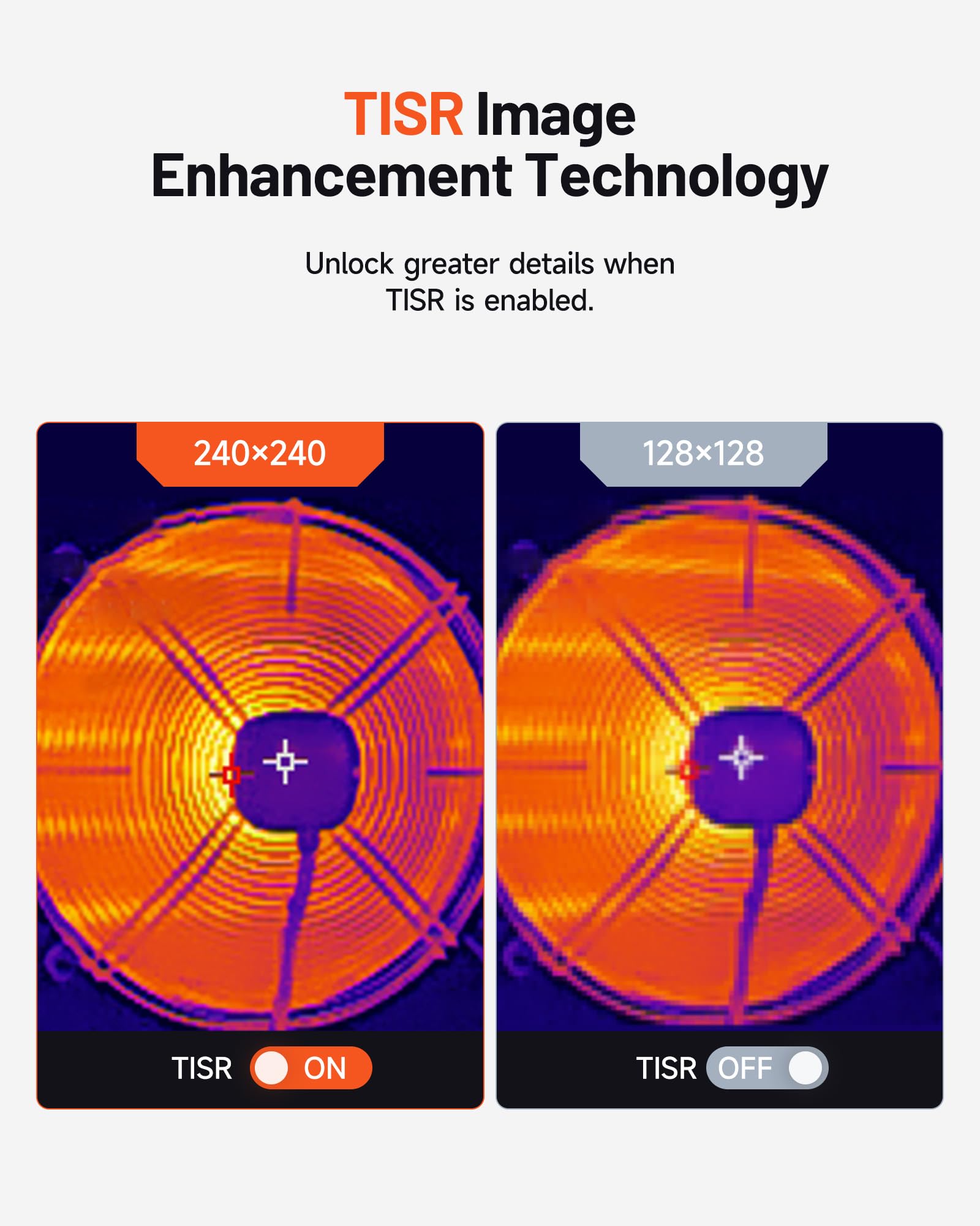 TOPDON TC004 3.5" Thermal Imaging Camera, -4°F~1022°F Temp Range | 512 x 384 TISR Resolution, 8-Hour Battery Life Handheld Infrared Camera with PC Analysis and Video Recording, 64GB Storage thumbnail 13