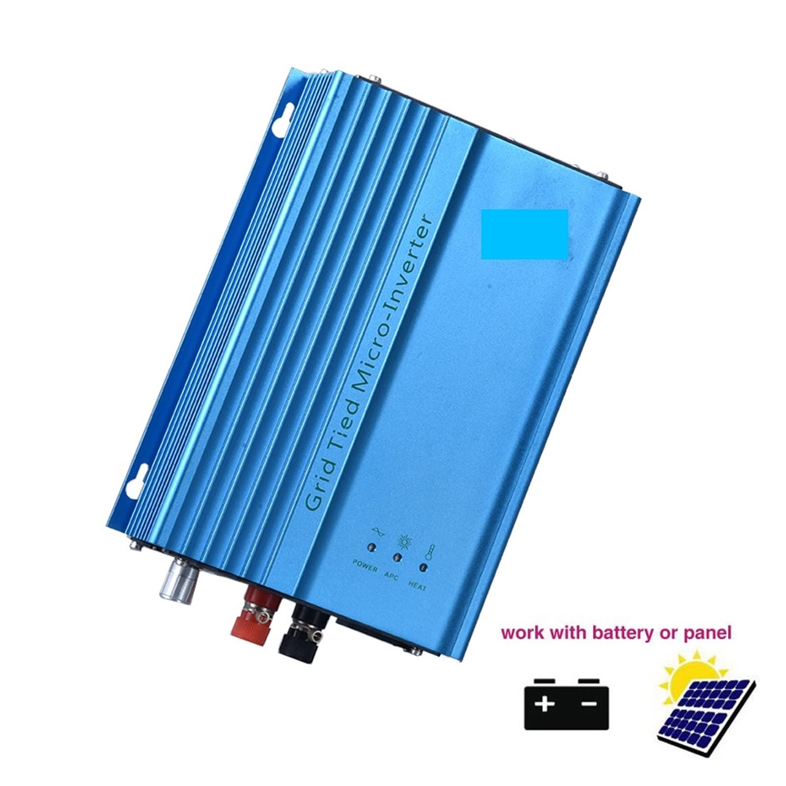 Micro Inverter a Onda sinusoidale Pura da 500 W for Pannelli fotovoltaici. Scarica della Batteria Regolabile CE(110-120v,PV 85-130V Bat 72V)