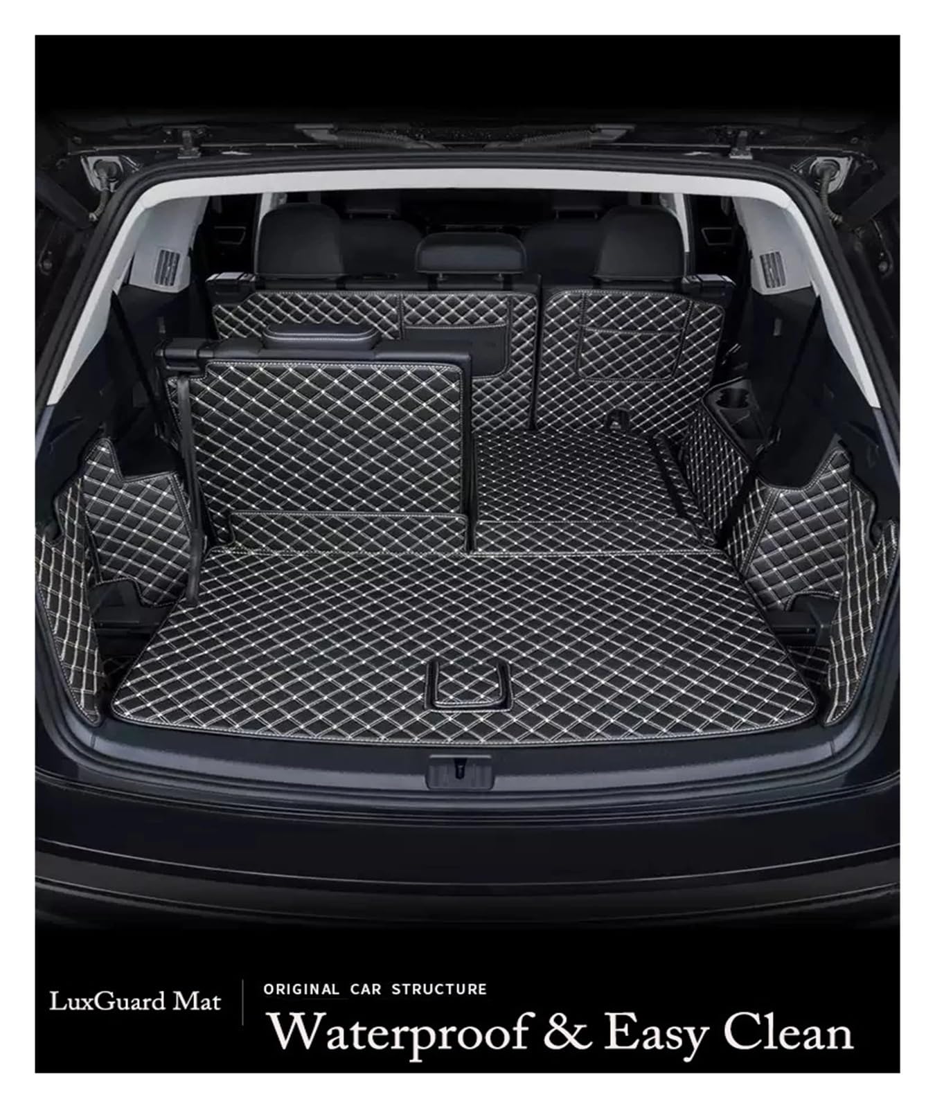 Kofferraumwanne Für Accord 11th Generation 2018~2023 Cargo-Liner Teppich Auto Stamm Matten Lagerung Pads Innen Zubehör Schutzfrachtmatte(6)