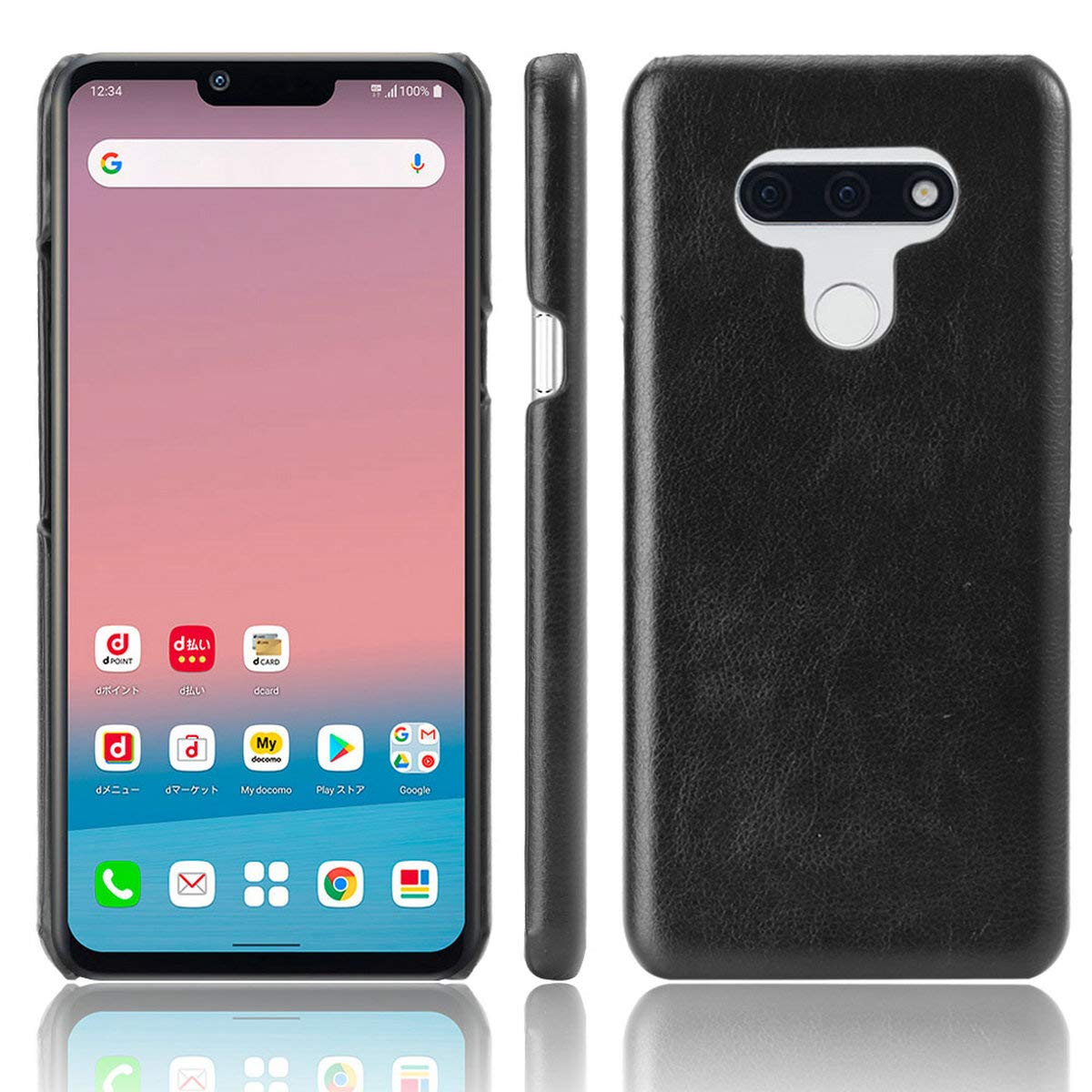 HUAYIJIE [HL] Case for LG Style 3 L-41A Phone Case Cover Black