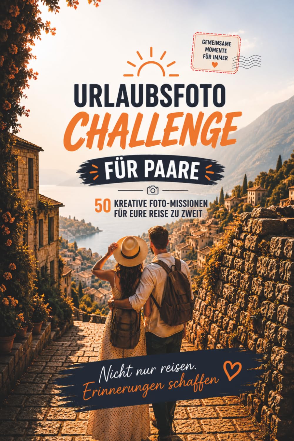 Urlaubsfoto-Challenge für Paare: 50 kreative Foto-Missionen für eure Reise zu zwei. Das Aktivitätsbuch für Paare für unvergessliche Urlaubserinnerungen und Paarzeit | Perfektes Geschenk für Paare