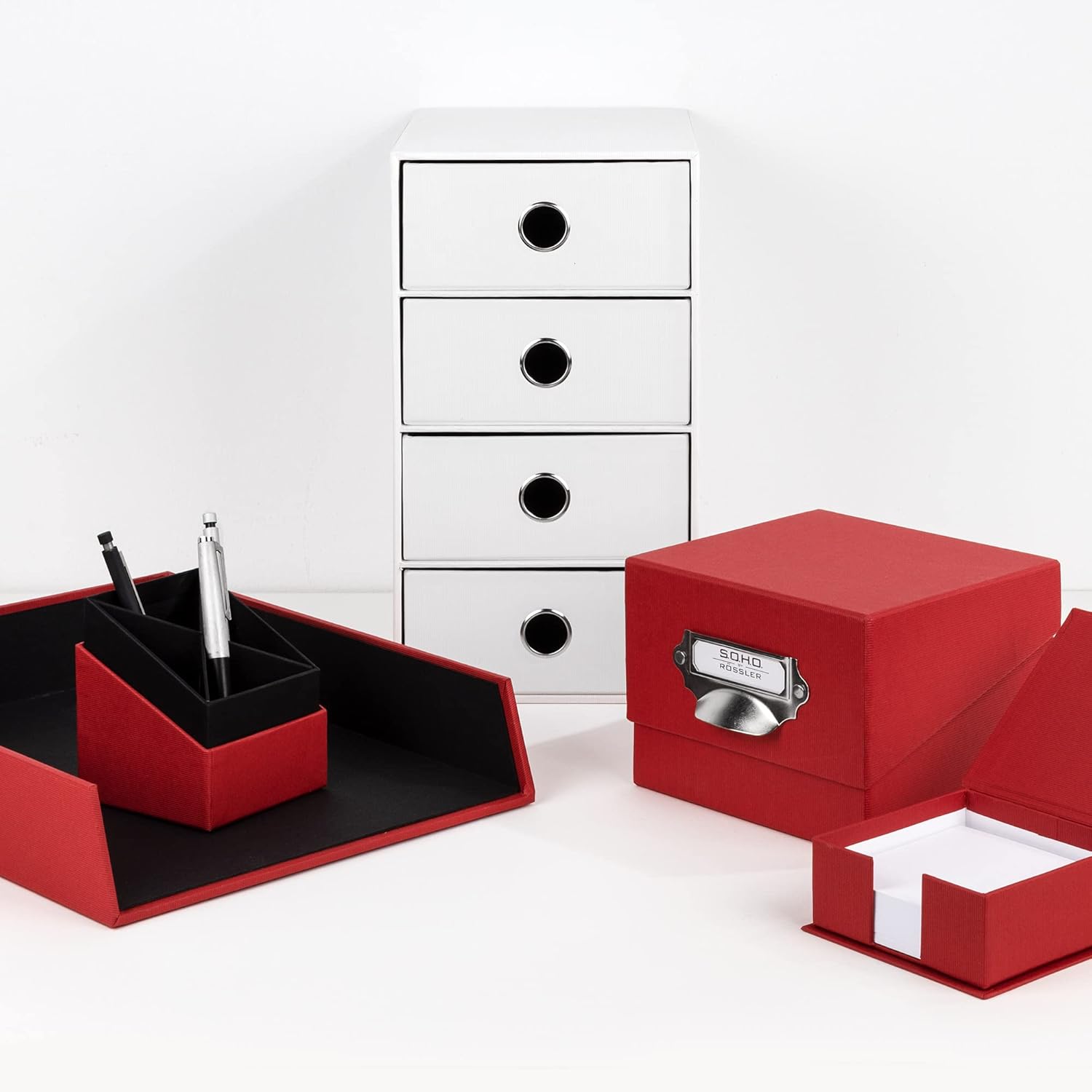 Rössler SOHO Desk Top Pencil - Tidy Red