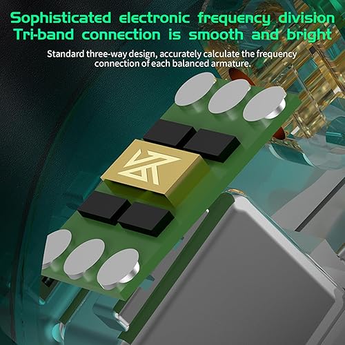 Miniatura 4 de CCA KZ AS16 PRO - Auriculares con monitor de oído, 16BA, controladores de armadura equilibrada, HiFi IEM, auriculares de alta claridad para juegos