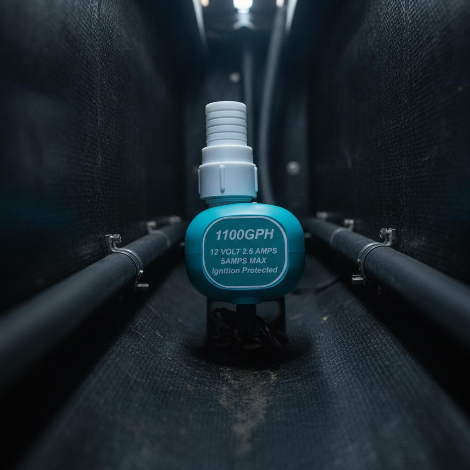 Bomba Agua Sumergible Eléctrica, 1100 Gph