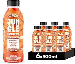 Jungle Endurance Tangerina, Bebida Funcional, 500ml - 6 unidades