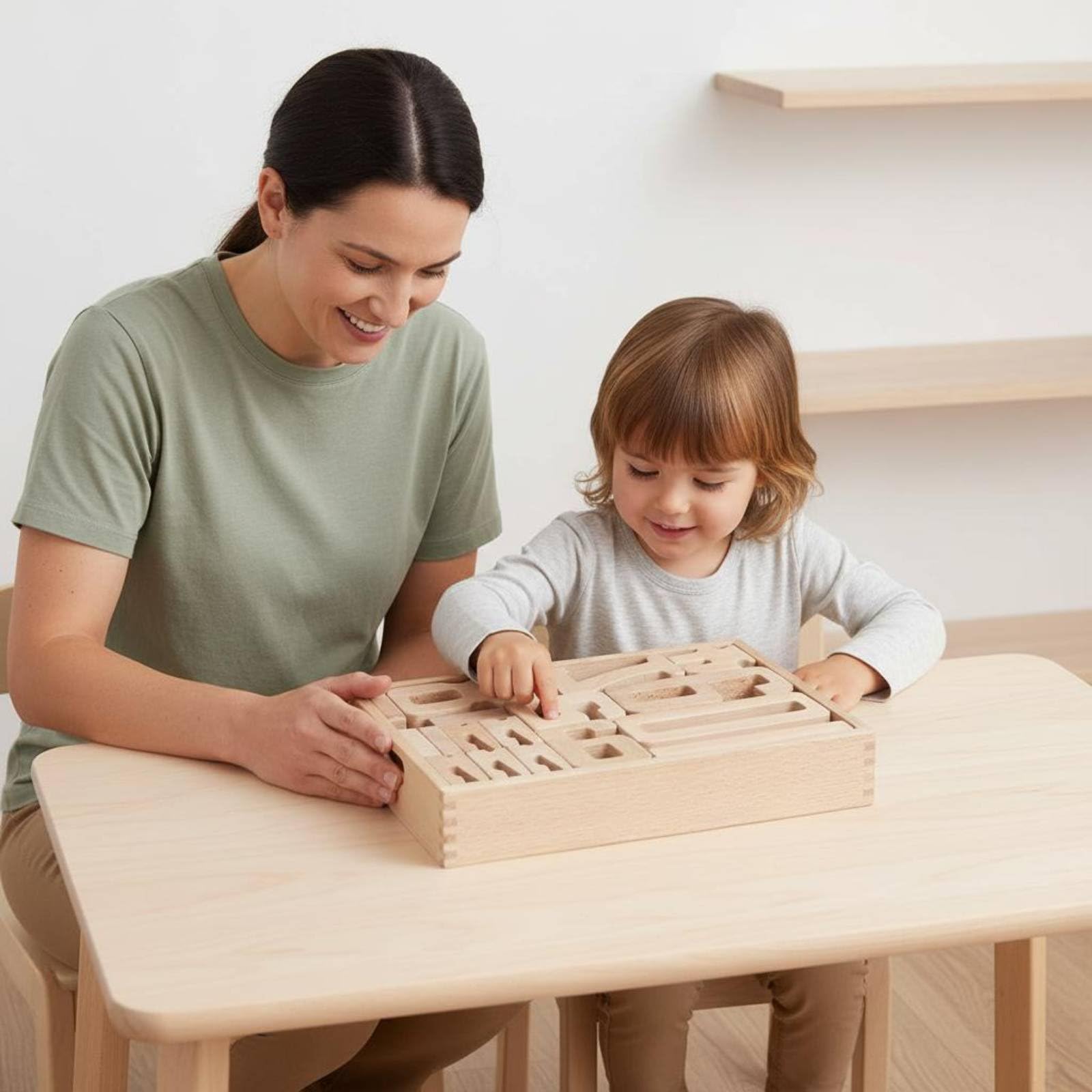 Bloques Numéricos Apilables Educativo Números Motricidad Fina Juego Aprendizaje Números para Guarría, Habitación Infantil