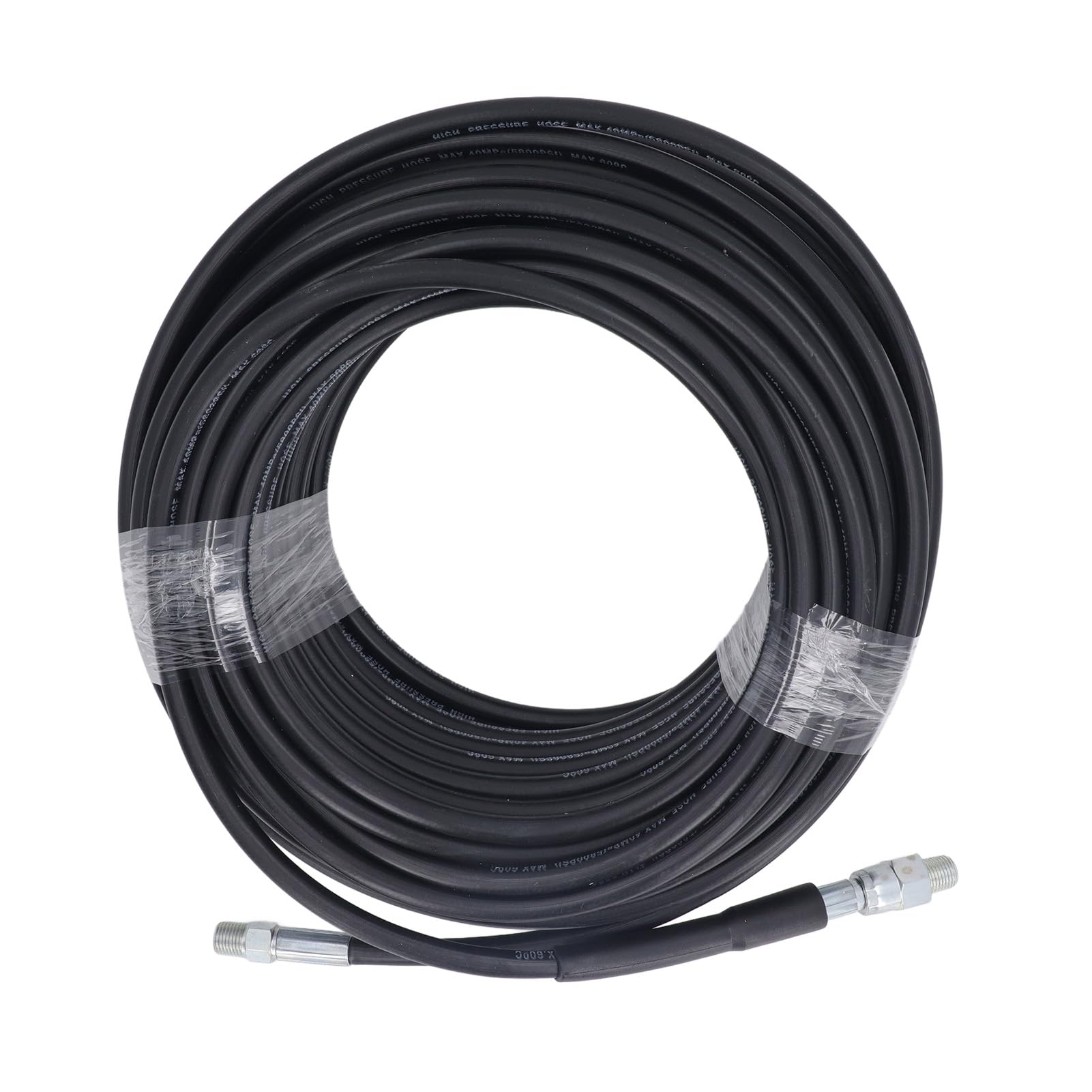 Generic Zestaw do Wysokociśnieniowego Czyszczenia ścieków 50Ft 5800PSI z Dyszami do Skutecznego Zestawu Czyszczenia Odpływów i Rur