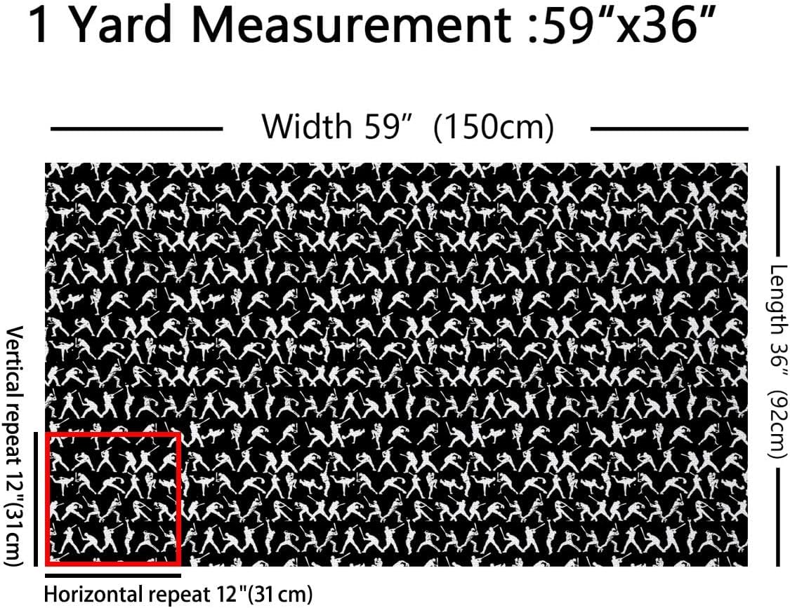 Feelyou Baseball Fabric by The Yard 5 Yards Baseball Player Decorative Waterproof Outdoor Fabric Black Ball Gaming Upholstery Fabric Fashion Sports Theme DIY Reupholstery Fabric