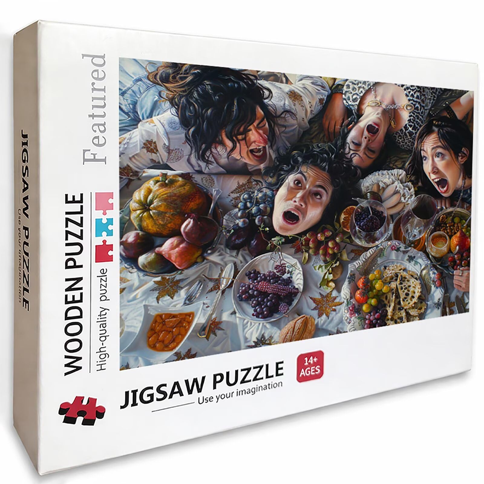 Puzzle 2000 elementów dla dorosłych i kobiet, drewniane puzzle, 99 x 70 cm, dla mężczyzn, kobiet, starszych seniorów, części ściśle do siebie pasują, dekompresja, dekoracja ścienna, prezenty dla