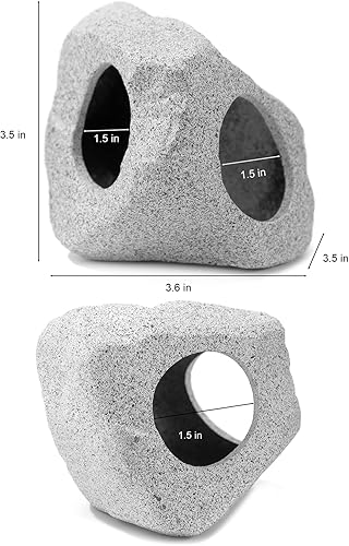 Miniatura 3 de Decoración de acuario premium, decoraciones de pecera beta, accesorios para peceras Betta, escondidas de rocas de peces, juegos y lugares de