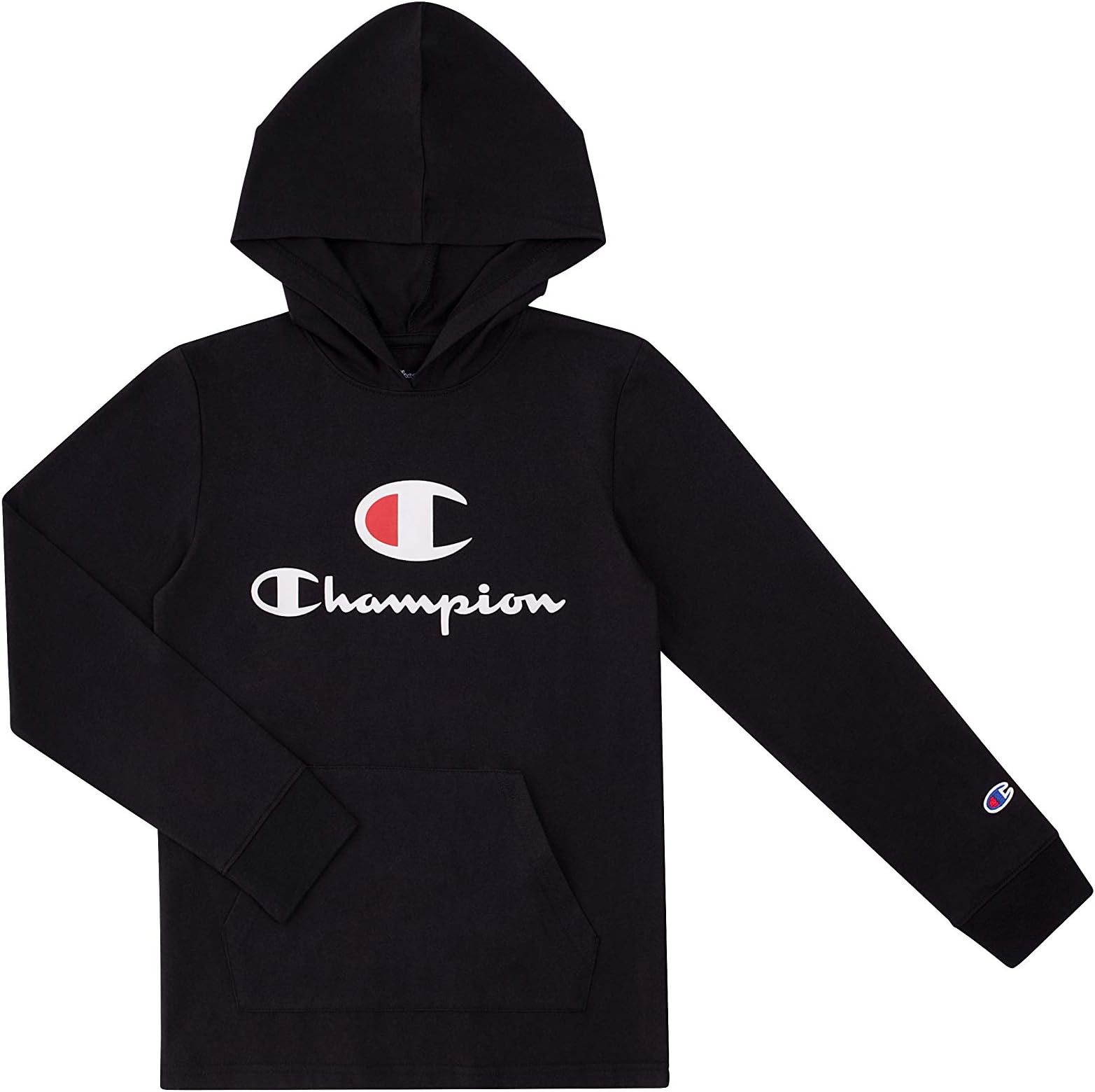 Champion Boys Long Sleeve Classic Hooded Tee Shirt Kids Clothes