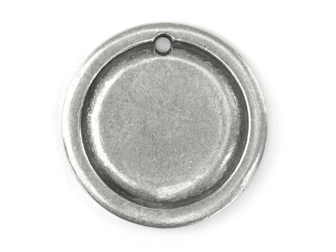 Small Circle Border Pewter Stamping Blank Clearance
