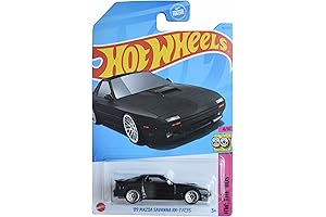 JDM Hot Wheels Black 89 Mazda Savanna RX-7 (HW: The '80s 4/10)