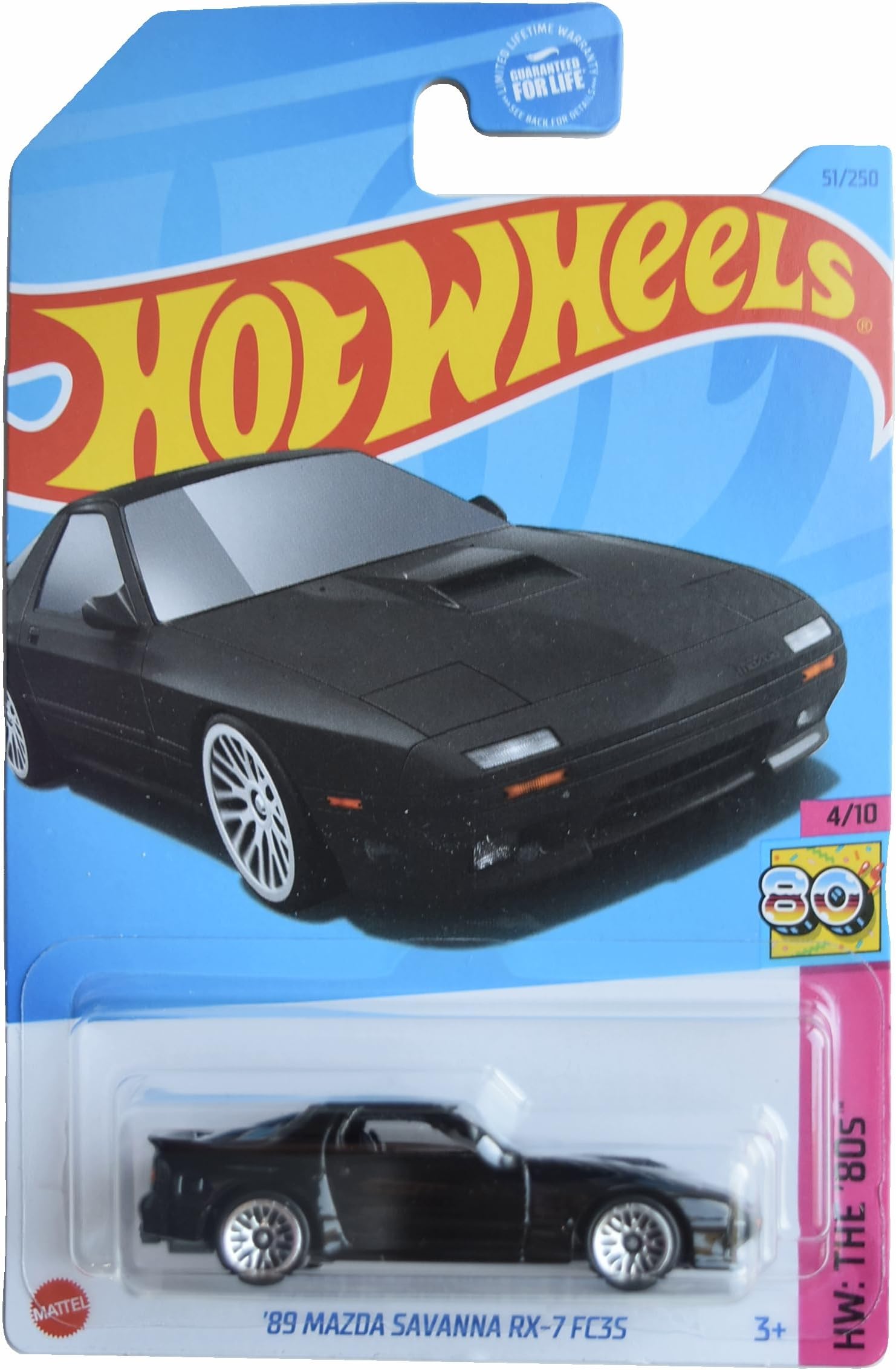89 Mazda Savanna RX-7 FC3S, HW: The '80s 4/10 [Black] 51/250