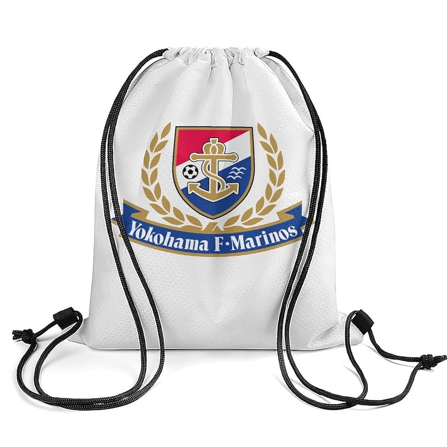 Amazon.co.jp: 巾着袋 横浜F・マリノス ナップサック ジムサック
