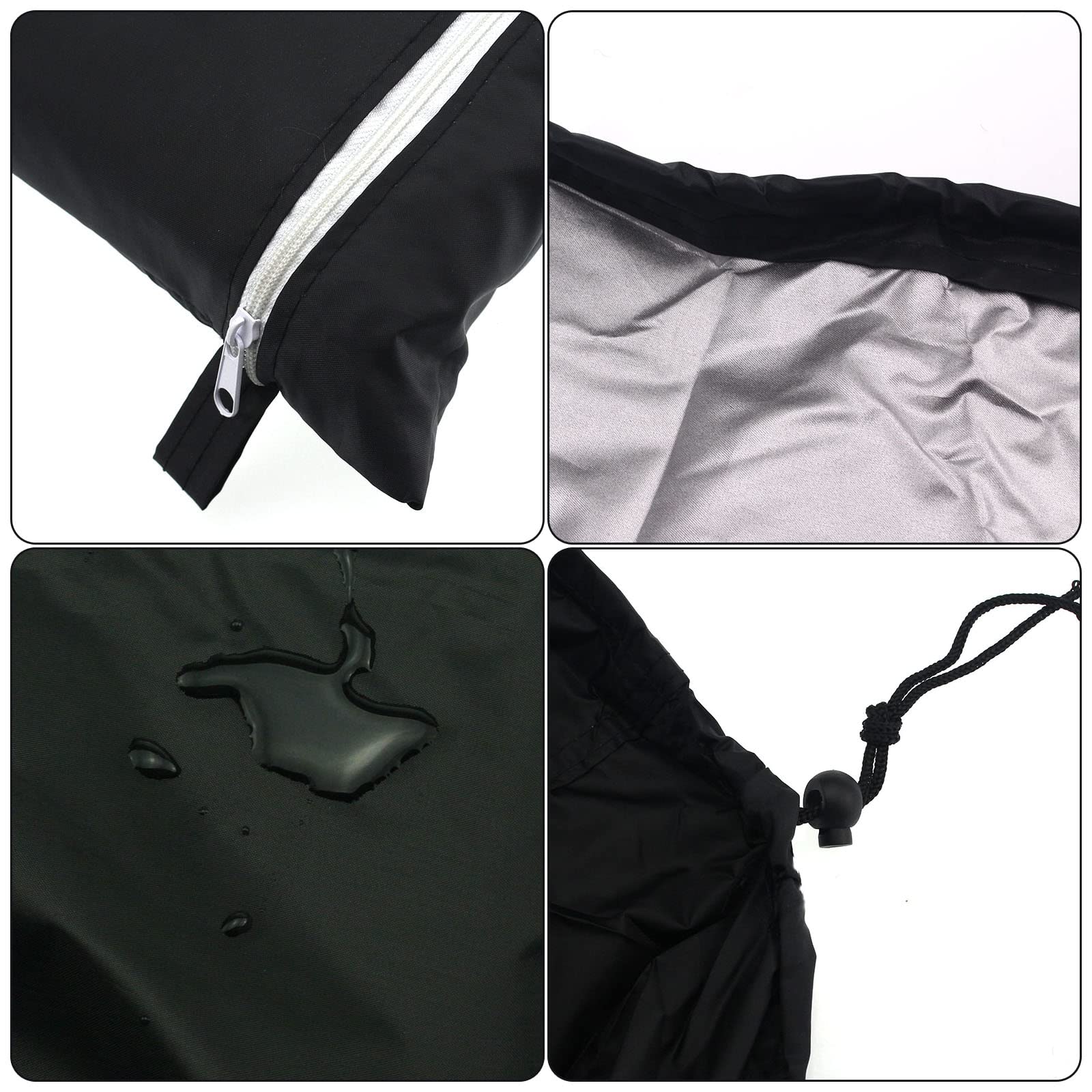 BBQ Grillabdeckung für, Grillabdeckung, Outdoor Grillzubehör, staubdicht, wasserdicht, Regenschutzabdeckungen, 3 Größen, Grillabdeckungen, wasserdicht, robust