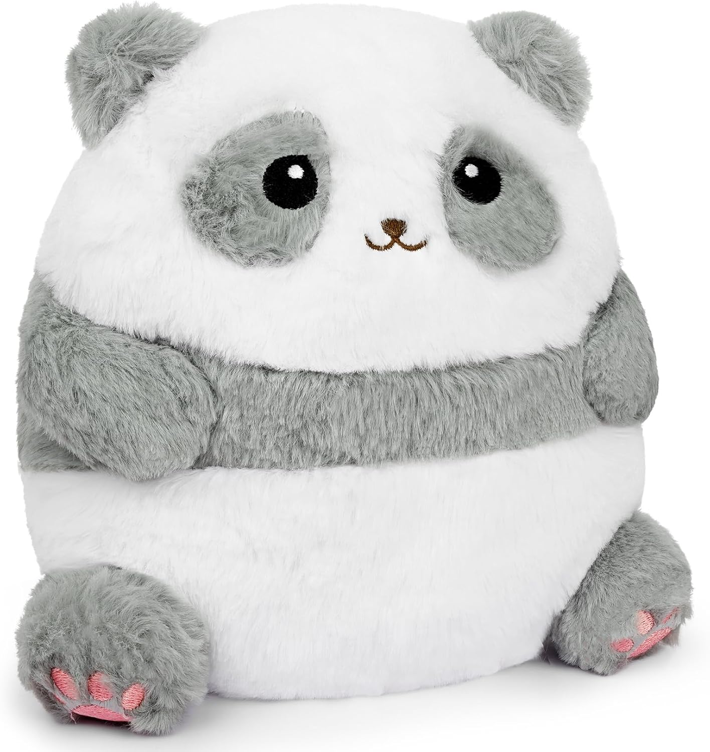 JIZWPOOM Panda Stuffed Animal, 8in Panda Plush Toy, Cute
