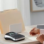 DYMO LabelManager 210D All Purpose Label Maker with Large Display and QWERTY keyboard (1738345), Black