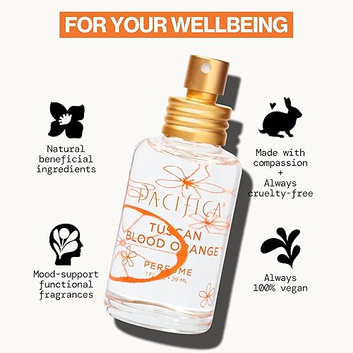 Miniatura 50 de Pacifica Silver Moon - Perfume de especias de vainilla y almendra, fragancia Warm Gourmand Clean para mujeres, 2 onzas líquidas