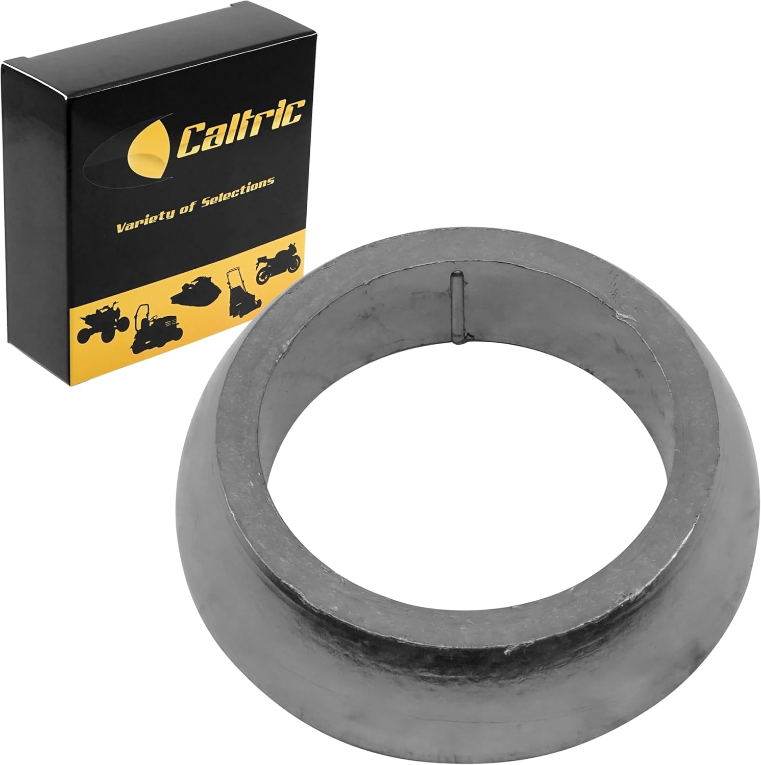 Caltric Exhaust Muffler Gasket Compatible with Can-Am Maverick X3 900 HO 4x4 DPS 2018 / X3 R 4x4 2018-2021 / X3 RR 4x4 2020-2023 / X3 4x4 Turbo 2017-2023