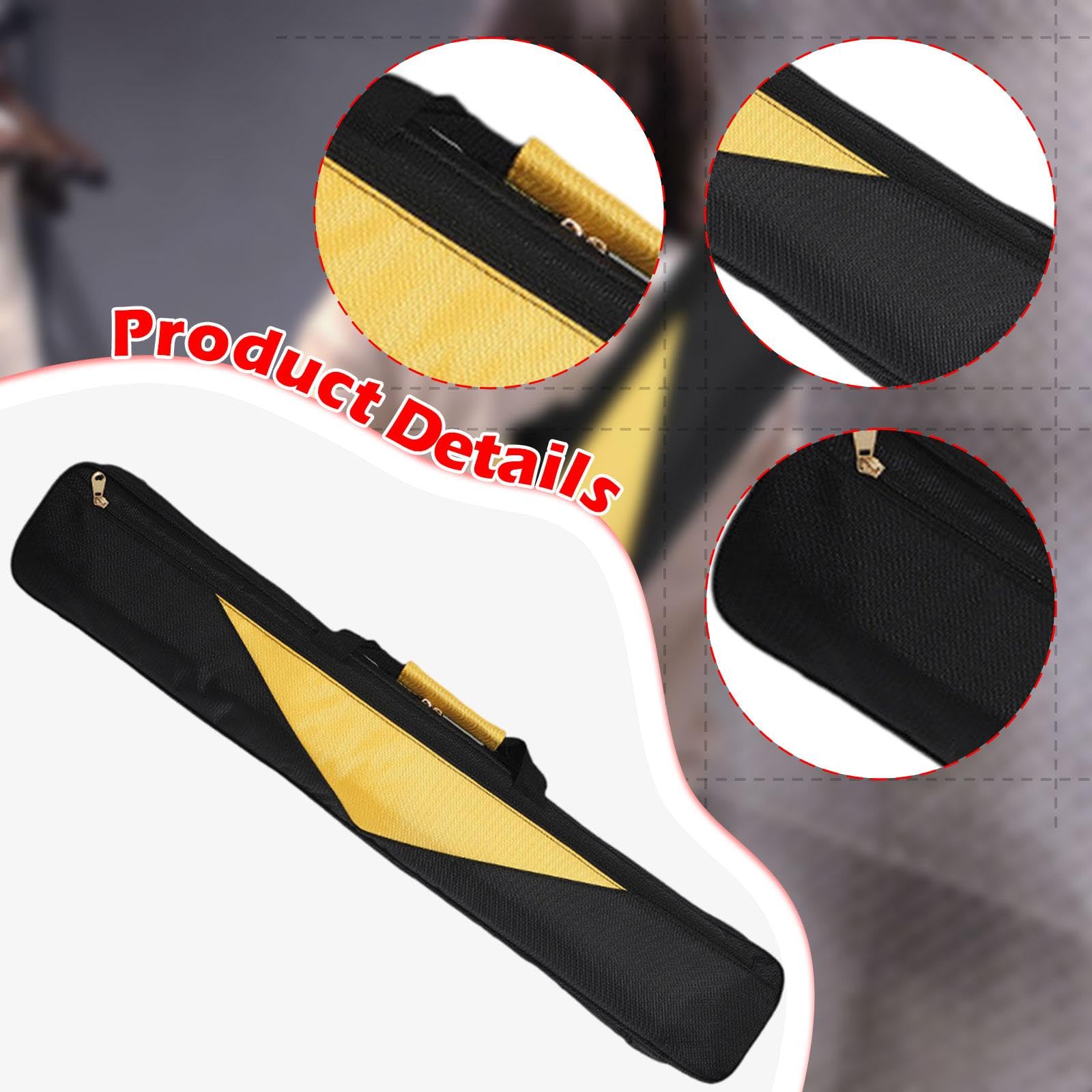 Bolsa de Almacenamiento Portátil para Flautas de Bambú para Piscinas, Moderna Y Portátil.