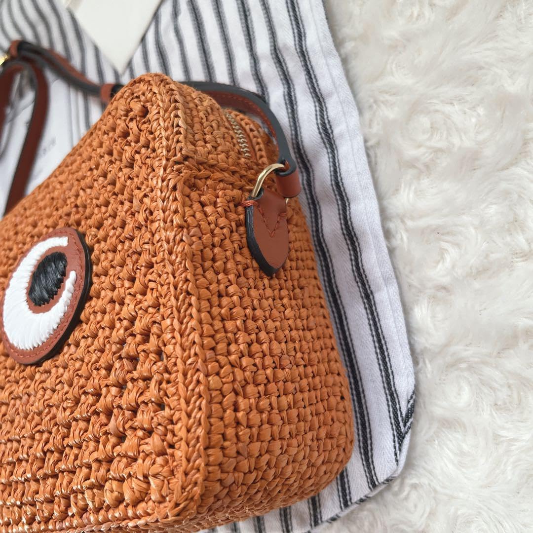 新品　アニヤ ハインドマーチ ラフィアアイズクロスボディ　ショルダー　バッグ Amazon | [アニヤ ハインドマーチ] ショルダーバッグ アイズ