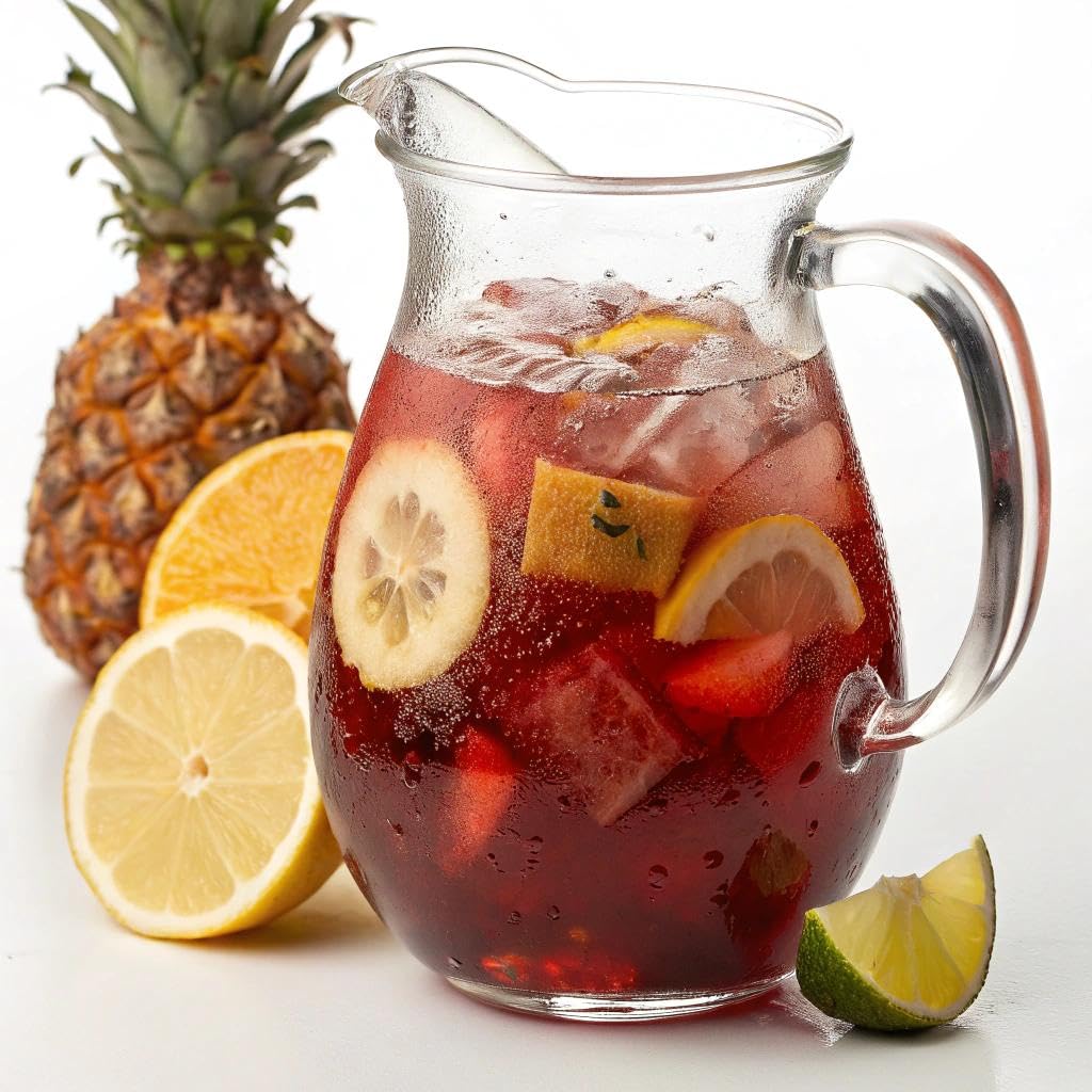 Tiesta Tea - Pineapple Sangria Cold Brew, Loose Leaf, Premium Low Caffeinated Iced Blend, 10 Packets, Brews One 64oz Pitcher