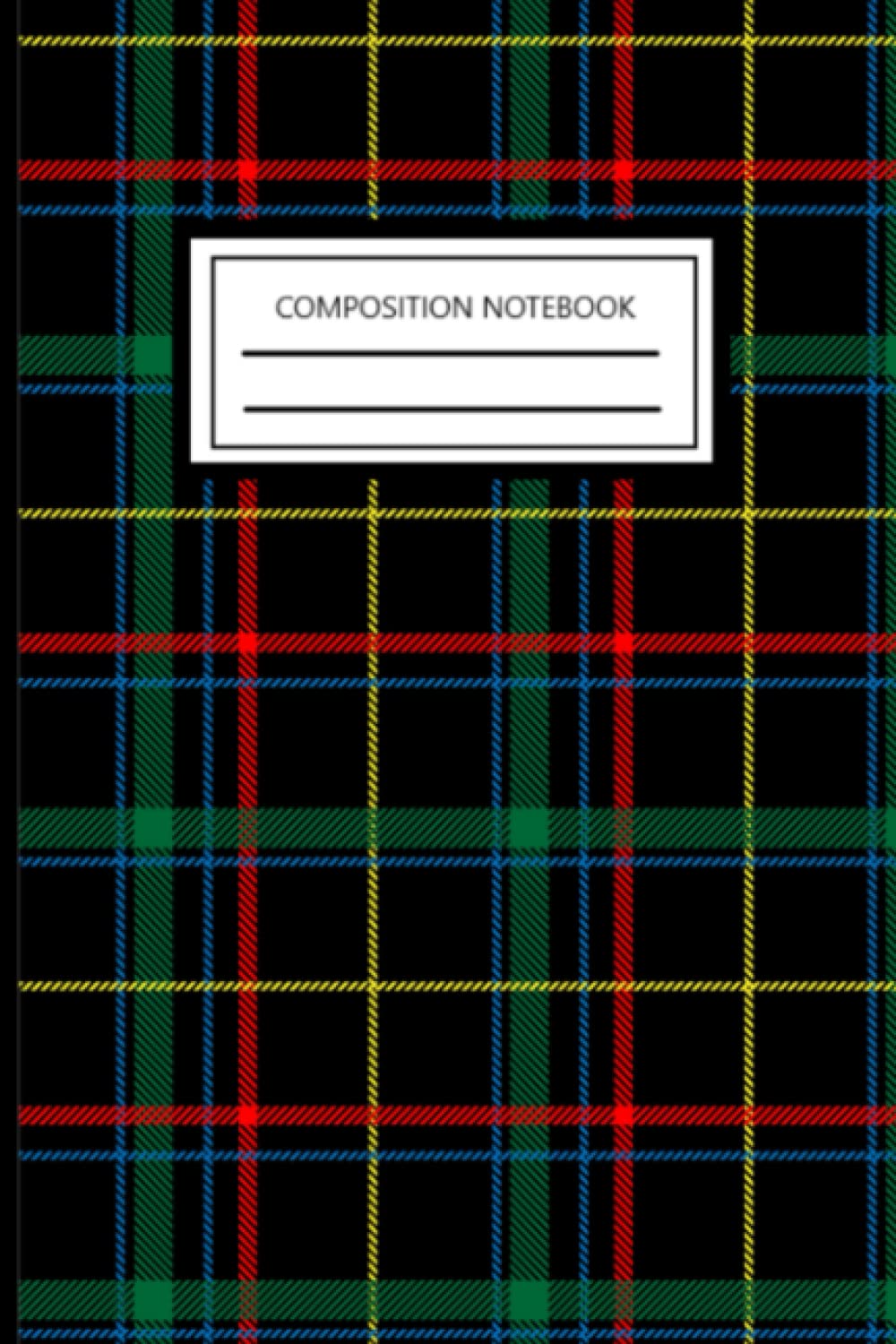 Preppy Plaid Tartan Composition Notebook: Preppy Plaid Composition Notebook Great For Students Education Lists Notes Groceries Letters Journal Diary