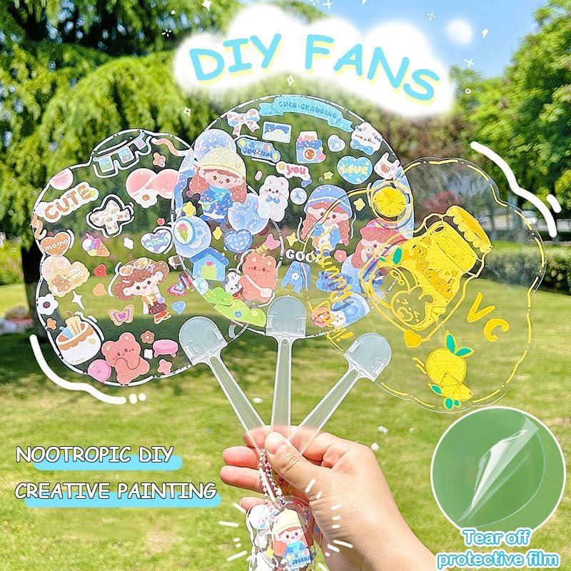 Image of Tmtains 100 Sheets Cute Korean Stickers for Kpop Photocards Decor Bulk Aesthetic Toploader Glitter Animal Pattern Scrapbook Self Adhesive DIY Card Art Crafts(6 Fan)