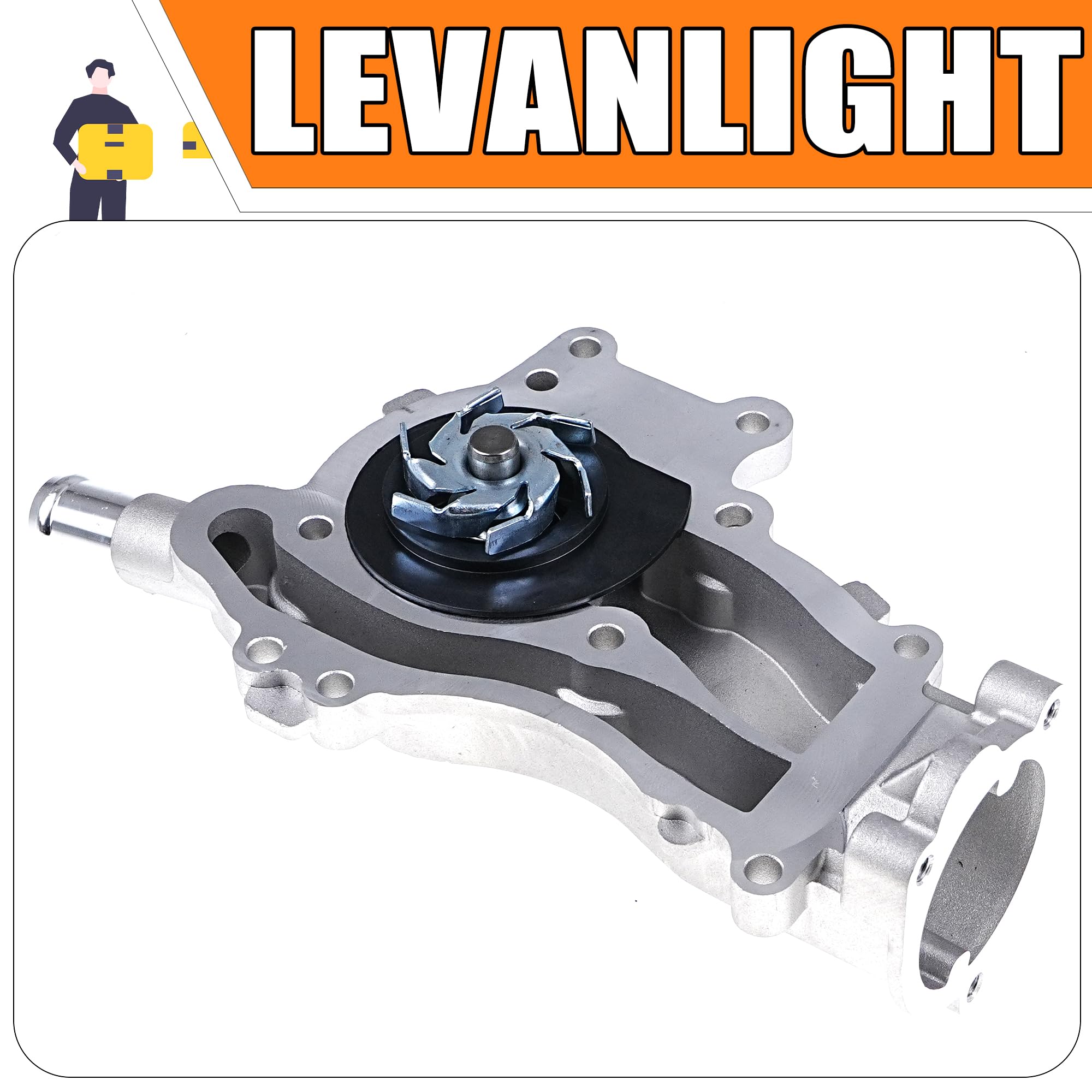 Pompa dell'acqua del motore con guarnizione di ricambio per Opel Astra J/Corsa D,E/Insignia A/Meriva B/Zafira Tourer C/Mokka/Cruze/Orlando sostituisce OEM 55587345, 55561623, 55579016