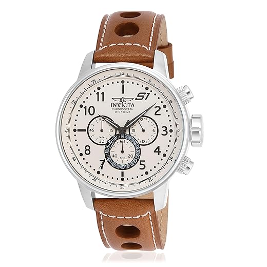 Relógio masculino Invicta S1 Rally de quartzo de aço inoxidável - 48 mm