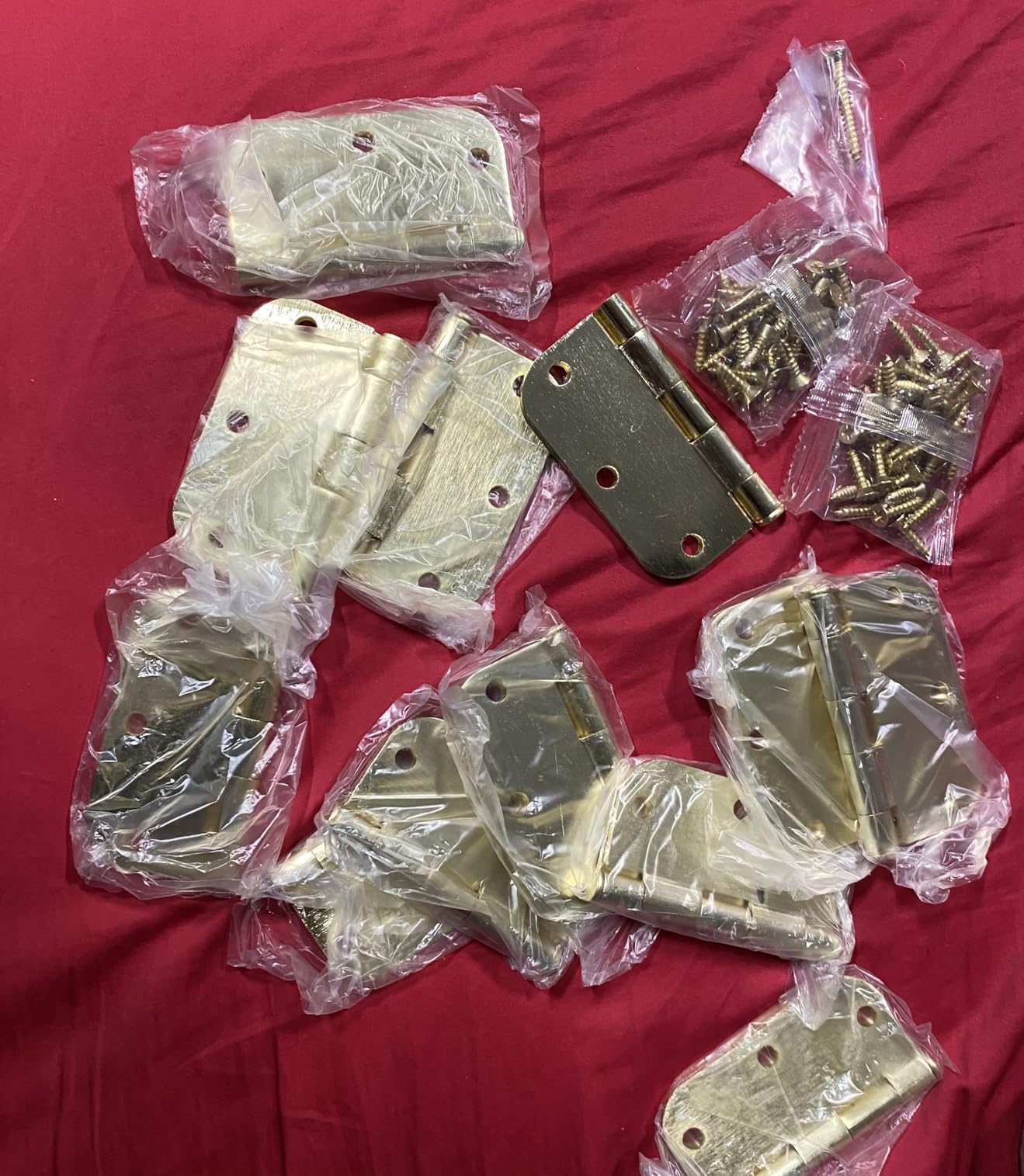 3.5" Door Hinges, 5/8" Radius photo review