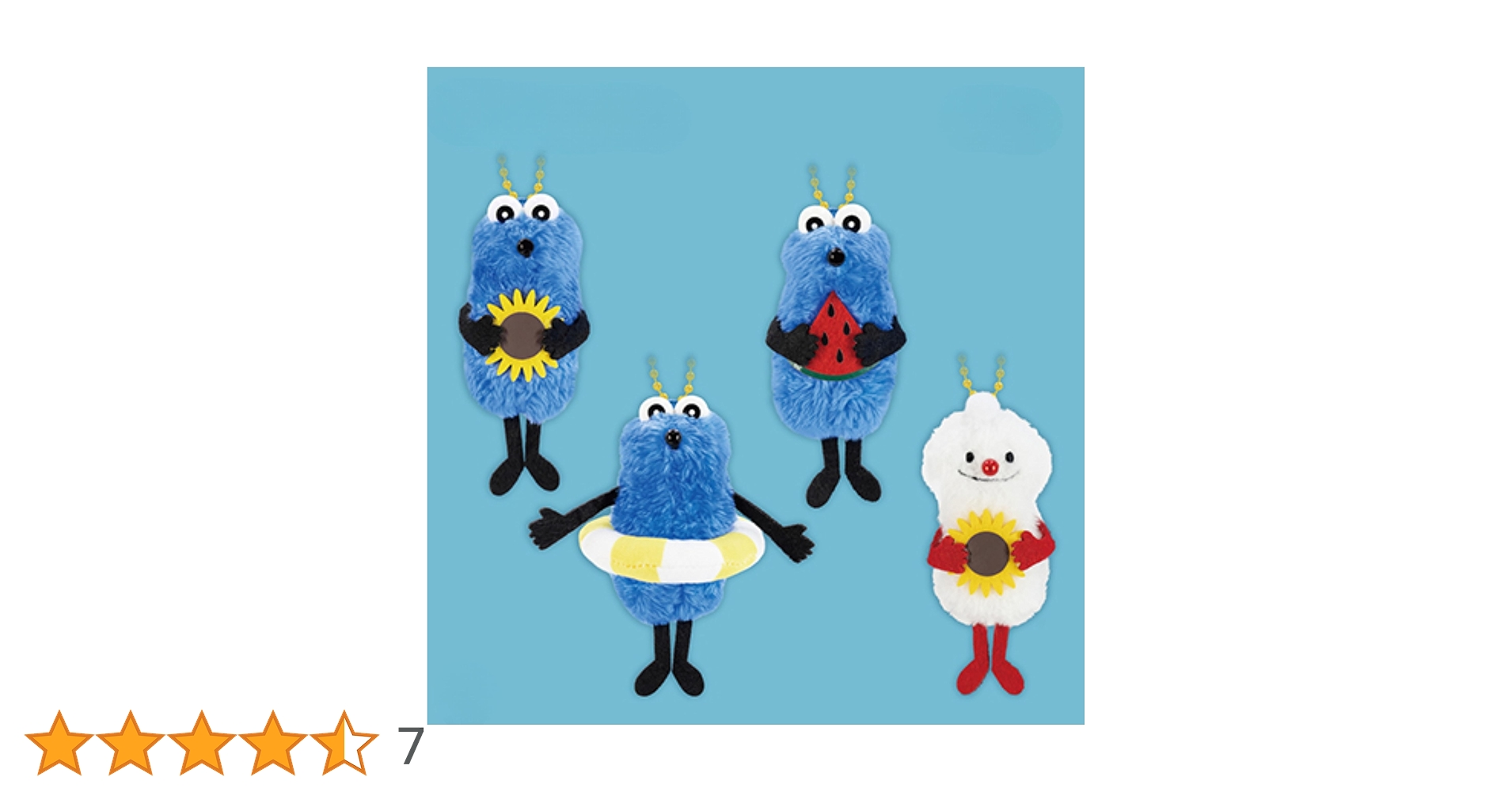 Amazon.co.jp: パペットスンスン ぬいぐるみマスコット Summer