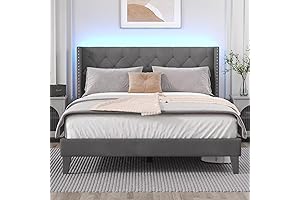 Glamorous Queen Size Girl's Bed Frame With Bling