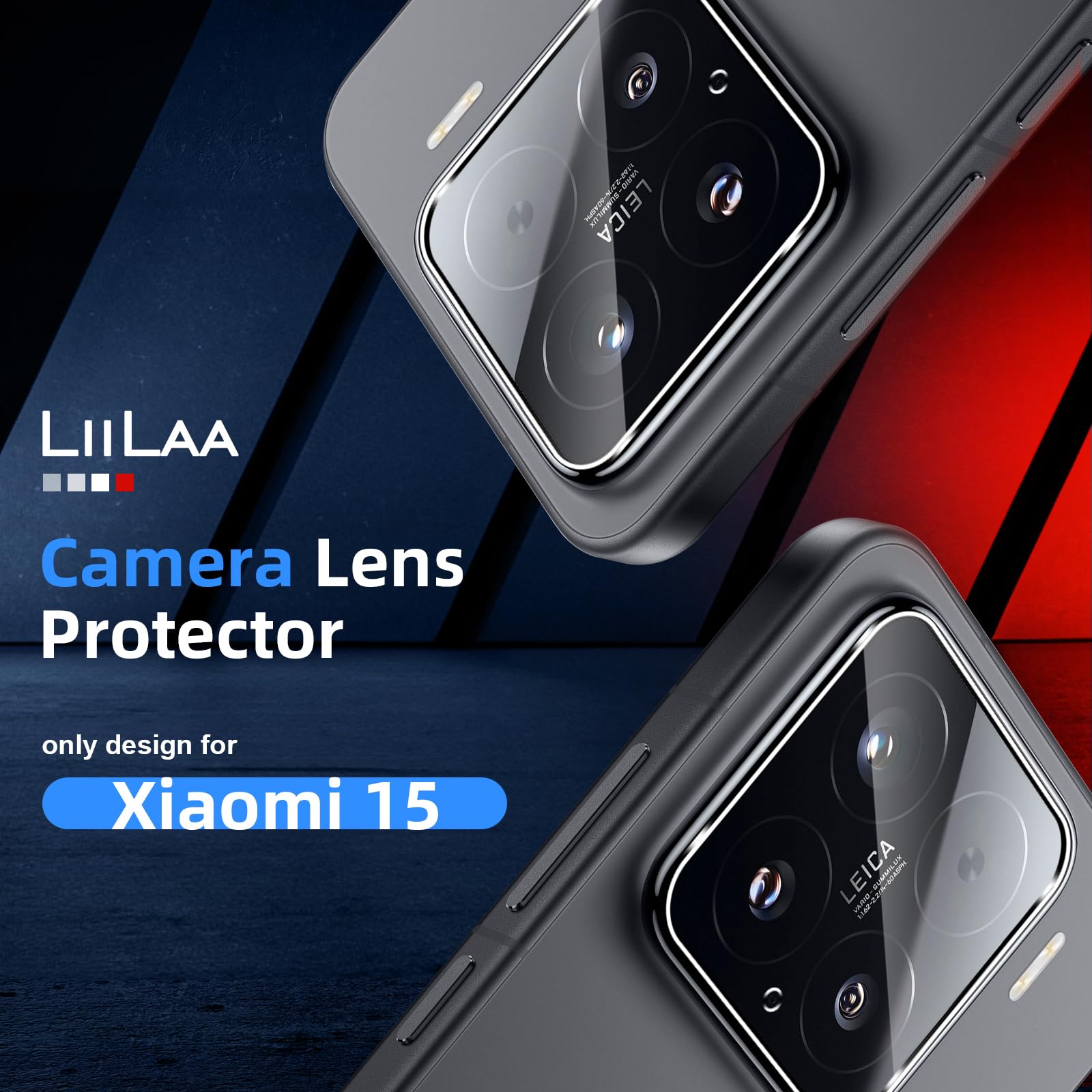 Pellicola Vetro Temperato Per Fotocamera Xiaomi Mi 15 Ultra - 3 Pezzi Protezione Lente 9H - Foto 8