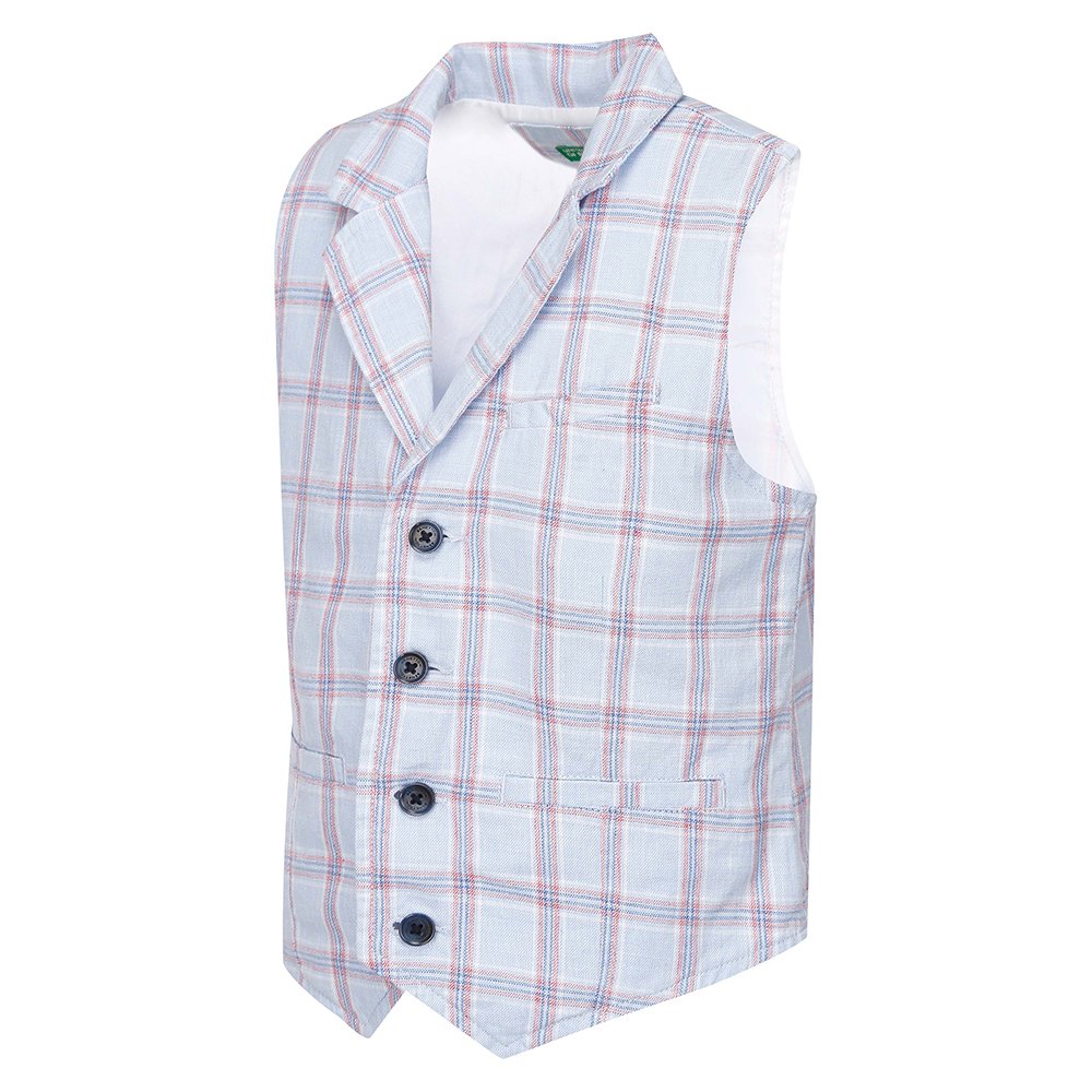 United Colors of Benetton Baby Boys' Quilted Regular Fit Coat (18P2JACK0103I_901_LIGHT BLUE_1Y) 1