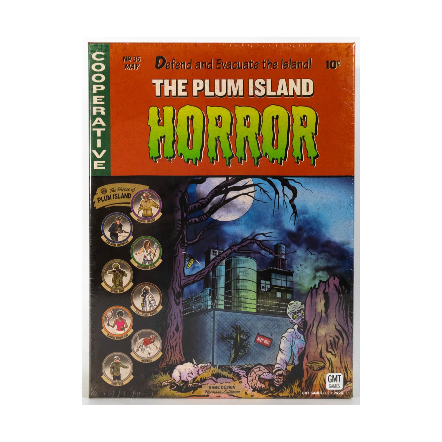 GMT Games Plum Island Horror