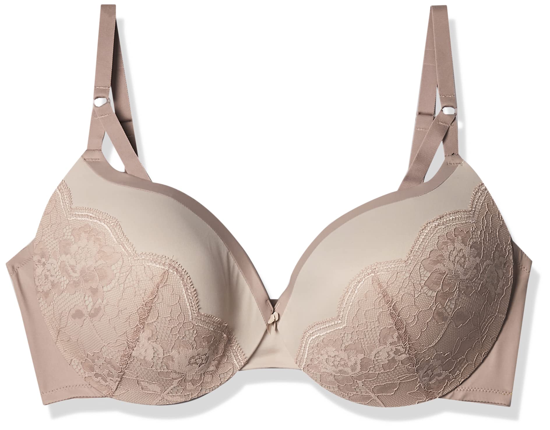 Women's Love The Lift Push-Up Bra, Evening Blush/Cream Strappy Lace, 34A