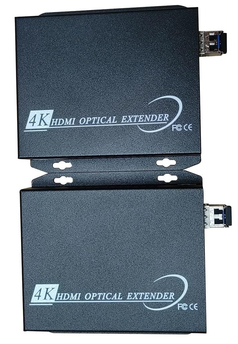 Pair of 4K Hdmi Extender Including 10G Optical Transceivers Singlemode Duplex LC Type 20 Kilometers Uncompressed Resolution4K*2K 4096X2160@60Hz- 1 Year Warranty-image-39