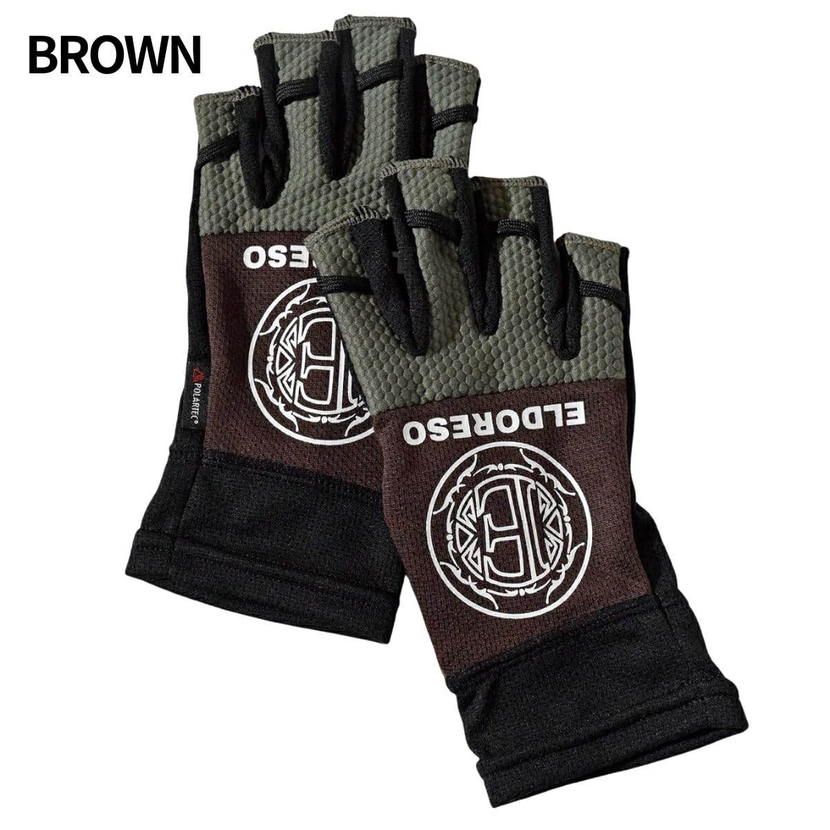 Amazon.co.jp: エルドレッソ ELDORESO Half-Cut Gloves ハーフカット
