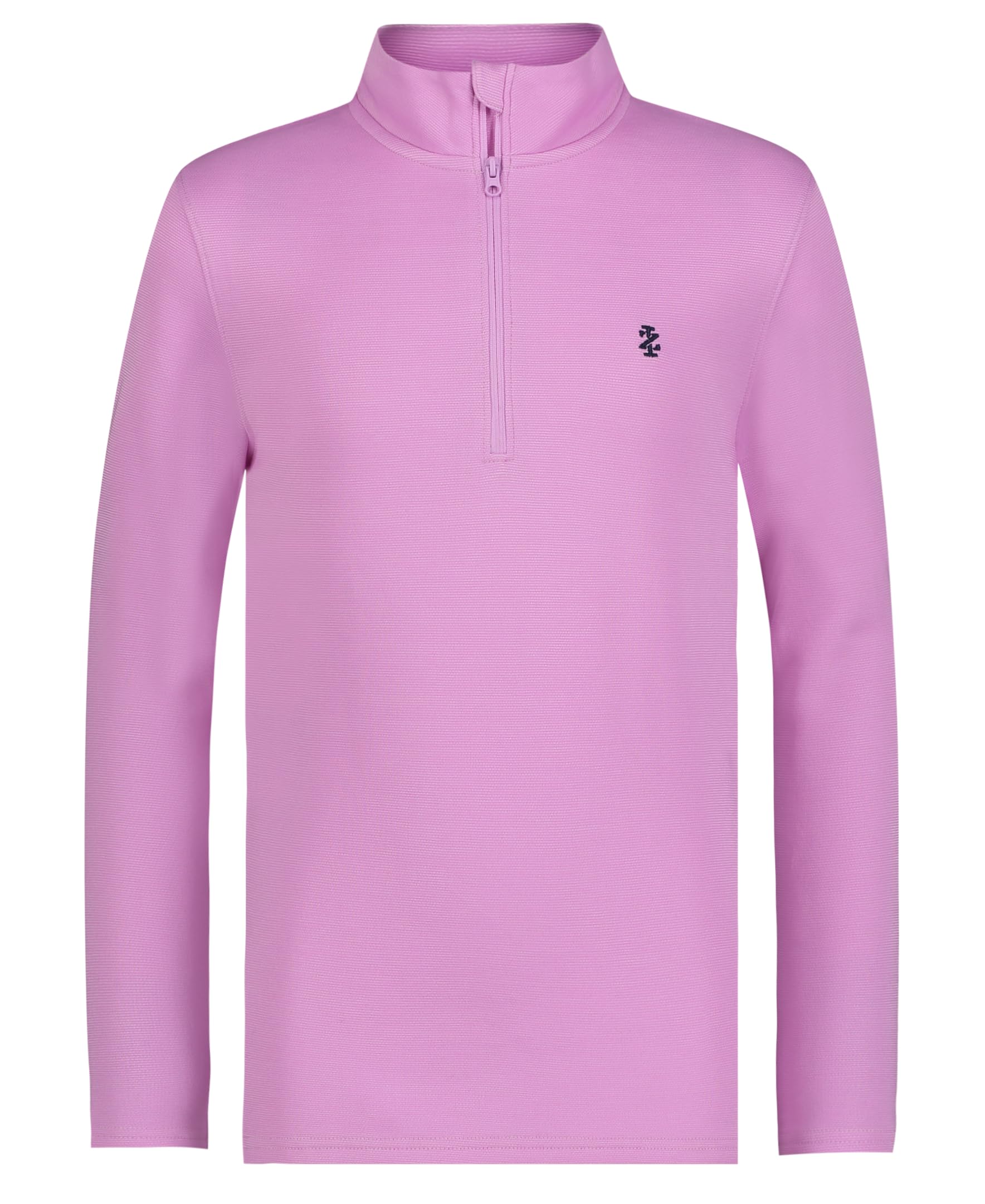 IZOD Boys' Long Sleeve Quarter Zip Pullover, Lightweight Fleece