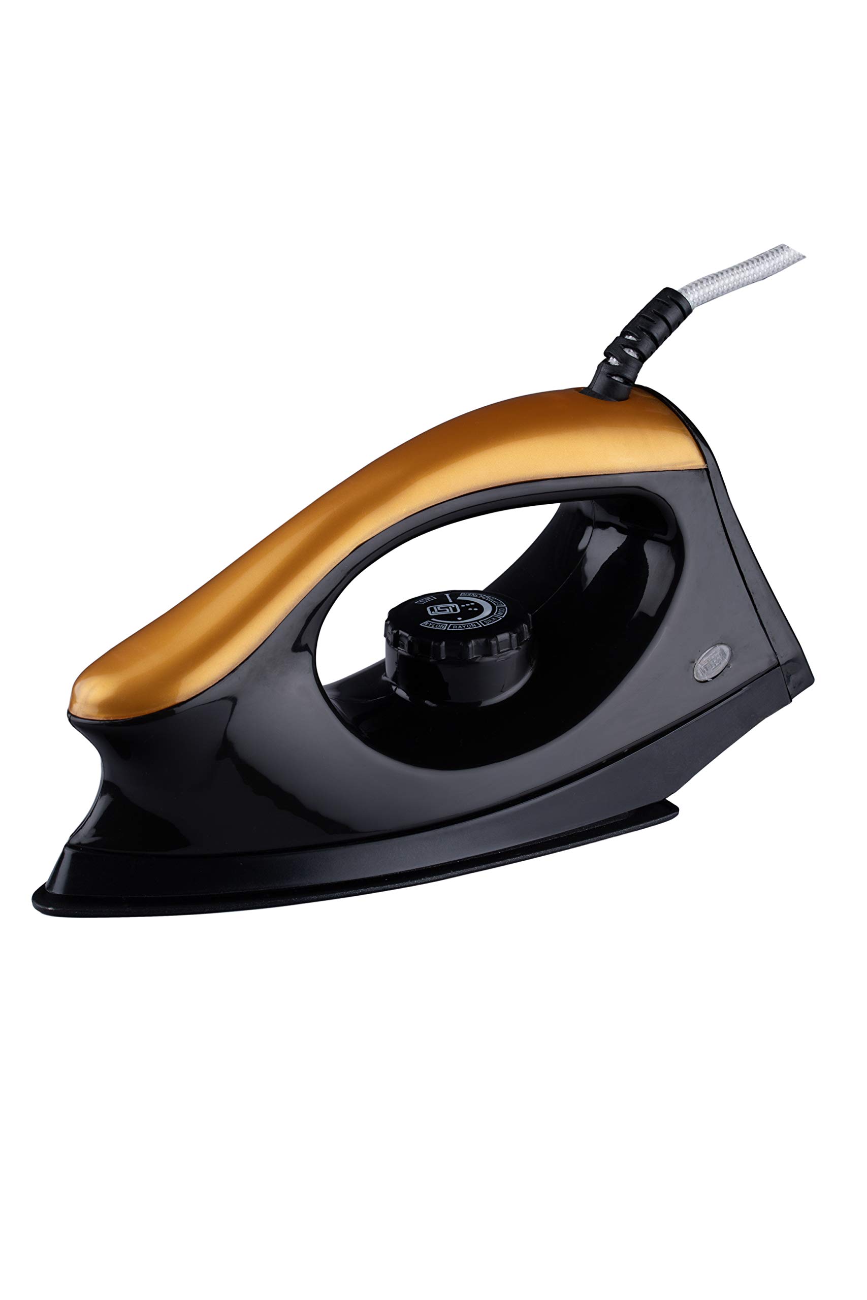 DIVYA PCEl0022 750-Watt Majesy Dry Iron Non Stick Plate ISI Certified