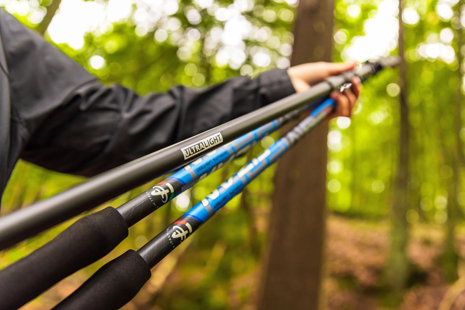 Ultralight 3.8oz/52in Trekking Pole Tripod Leg - The Third Leg - for Stool ULTripod - Carbon Fiber - The Lightest Tripod for Hiking and Speed Guaranteed