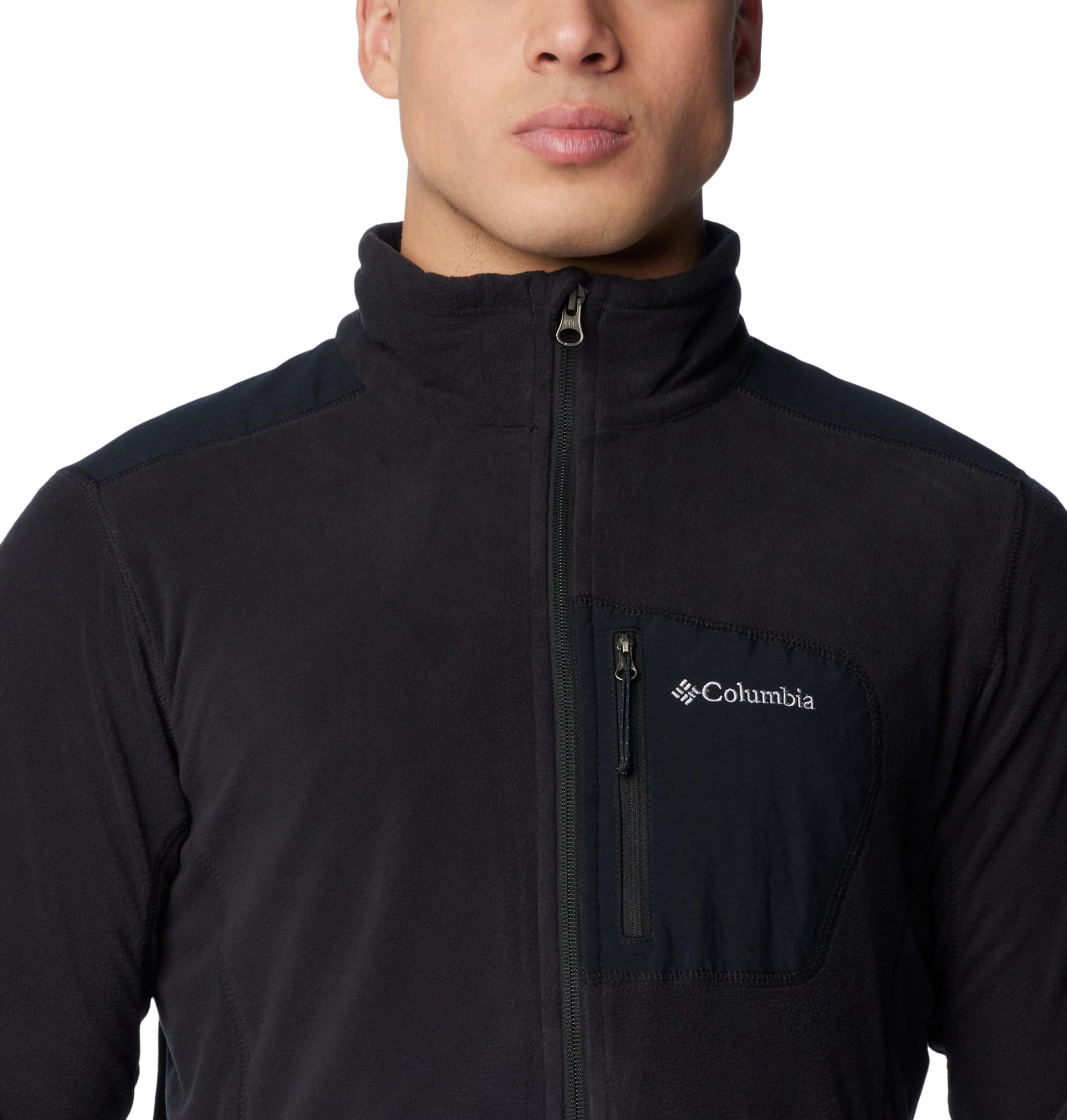 Columbia Klamath Range Full Zip Chaqueta de forro polar con cremallera completa Hombre (Pack de 1)