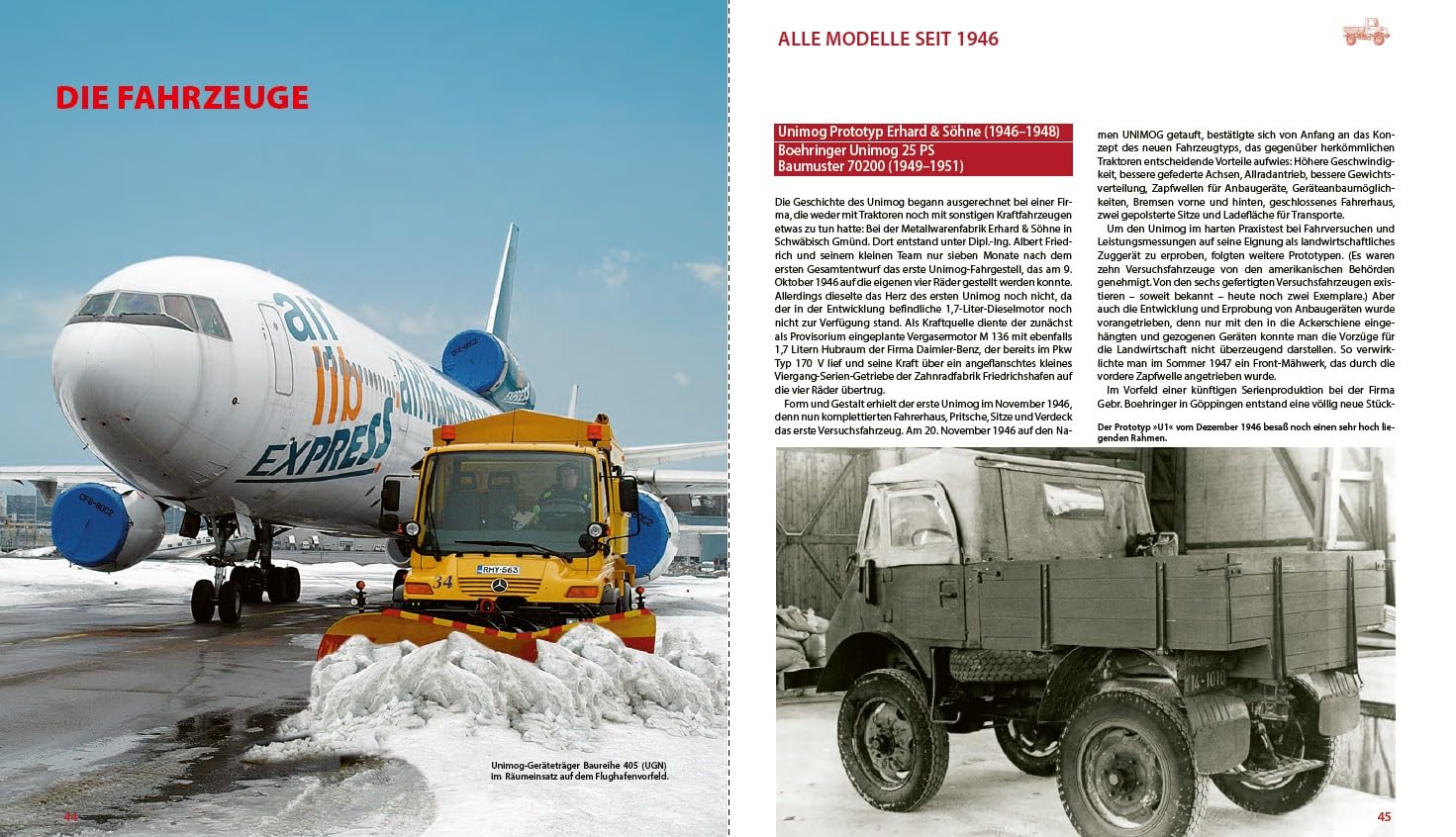 Unimog. Alle Typen, alle Modelle, alle Daten seit 1946 - Inkl. Unimog 406, Unimog 411, Feuerwehr Unimog, Unimog 435 und Bundeswehr Unimog uvm.: ... vom Haus-Autor des Unimog Museums Ralf Maile