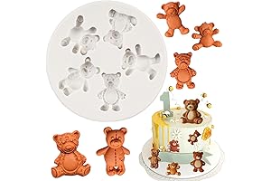FineBear Teddy Bear Chocolate Molds