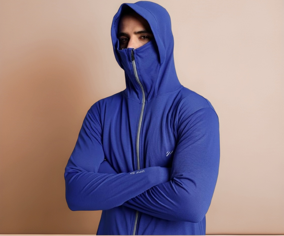 BLUE TYGA Sunscreen Jacket 2.0 - Advanced Protection from Sun & Pollut