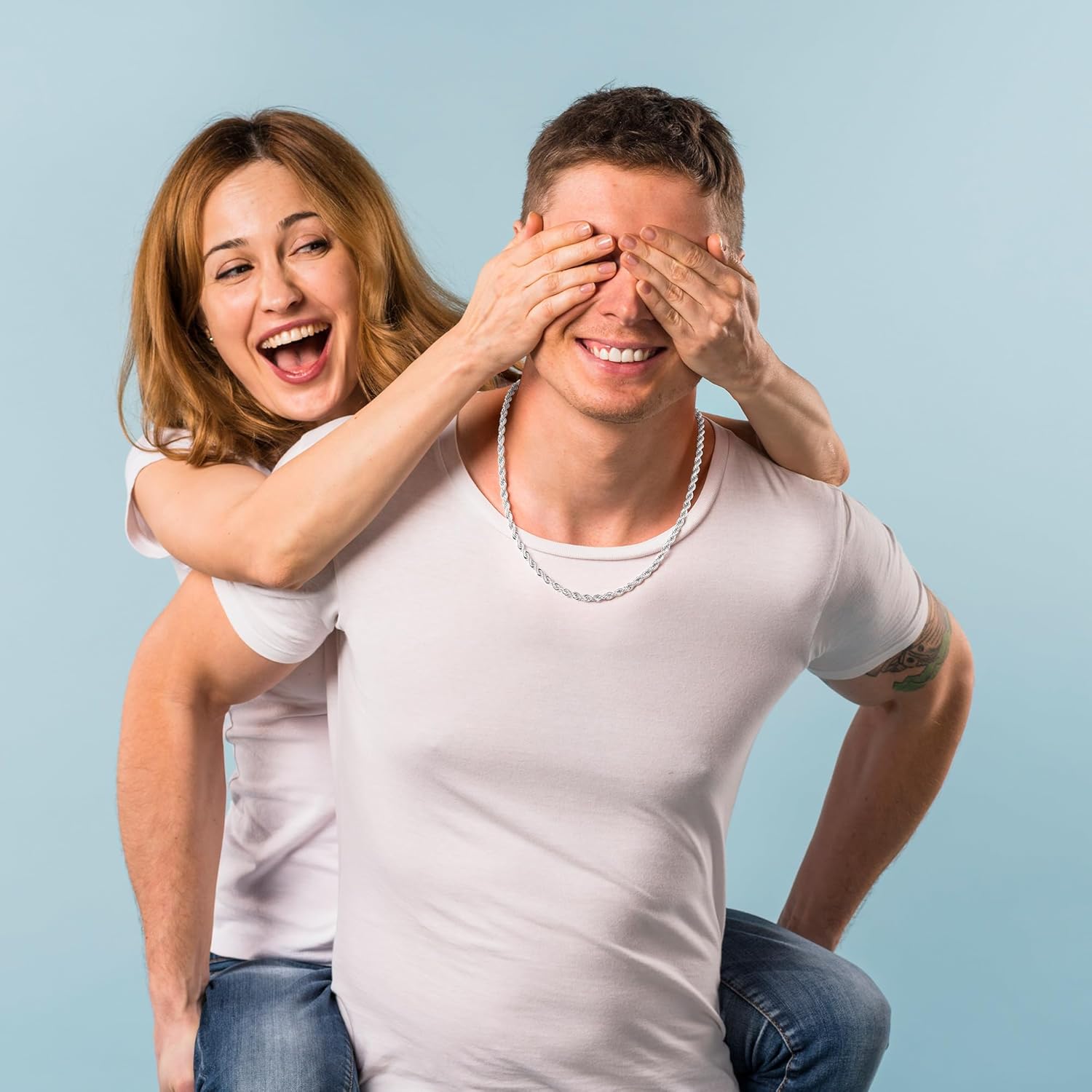 925 Sterling Silver Diamond Cut 3mm 4mm 5mm Rope Chain Exquisite Silver Chain Men's Necklace Ideal Gift for Men Fathers and Boyfriends - Image 4