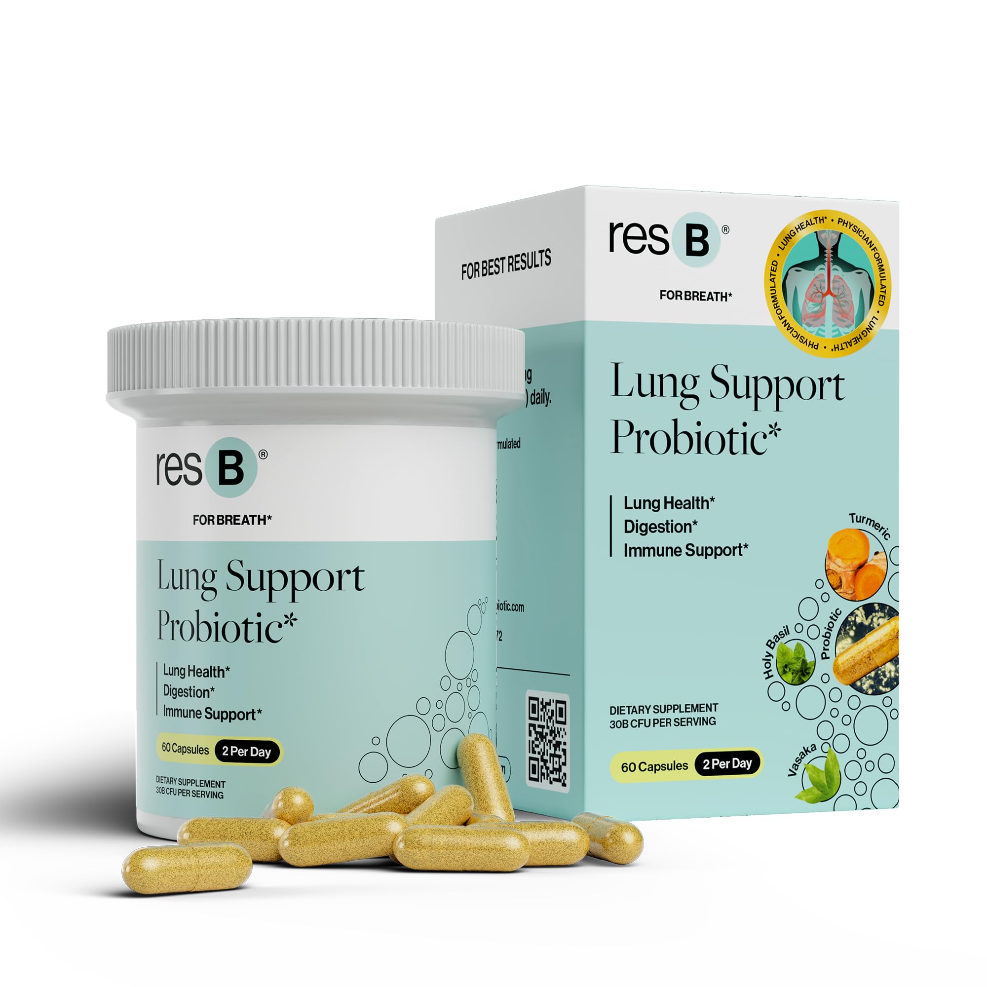 resB Lung Support Probiotic